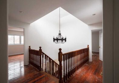 escalier en bois